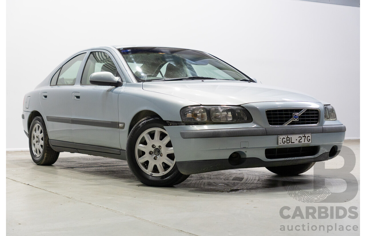 11/2002 Volvo S60 2.4 20v SE 4d Sedan Silver 2.4L
