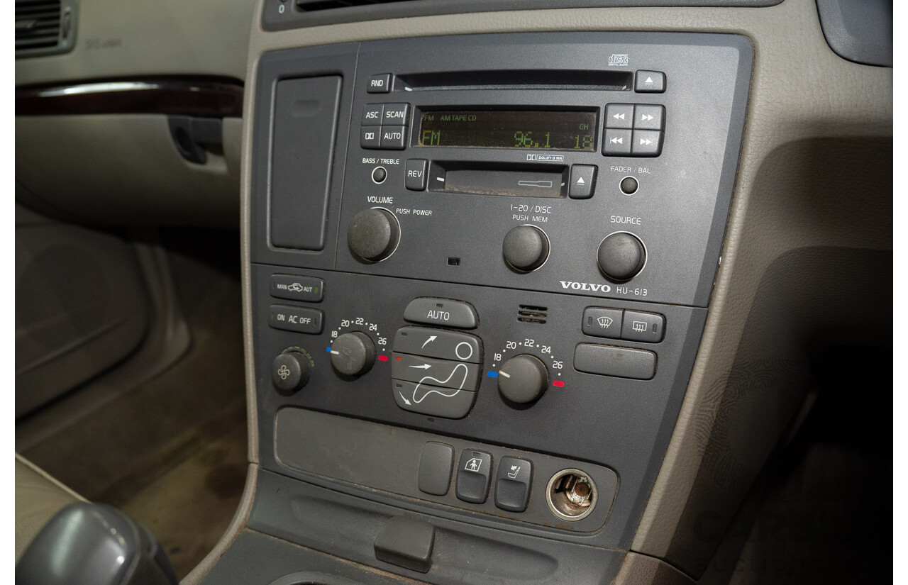 11/2002 Volvo S60 2.4 20v SE 4d Sedan Silver 2.4L
