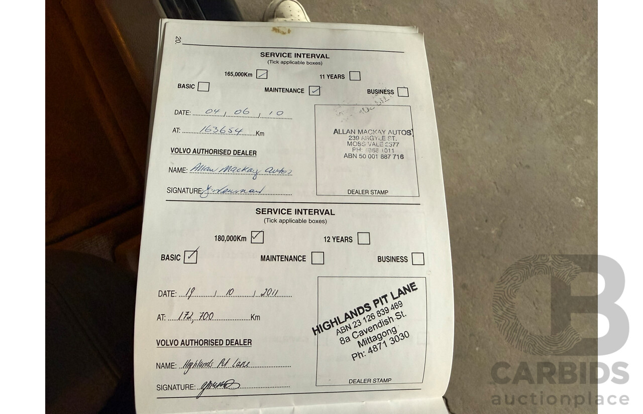 11/2002 Volvo S60 2.4 20v SE 4d Sedan Silver 2.4L