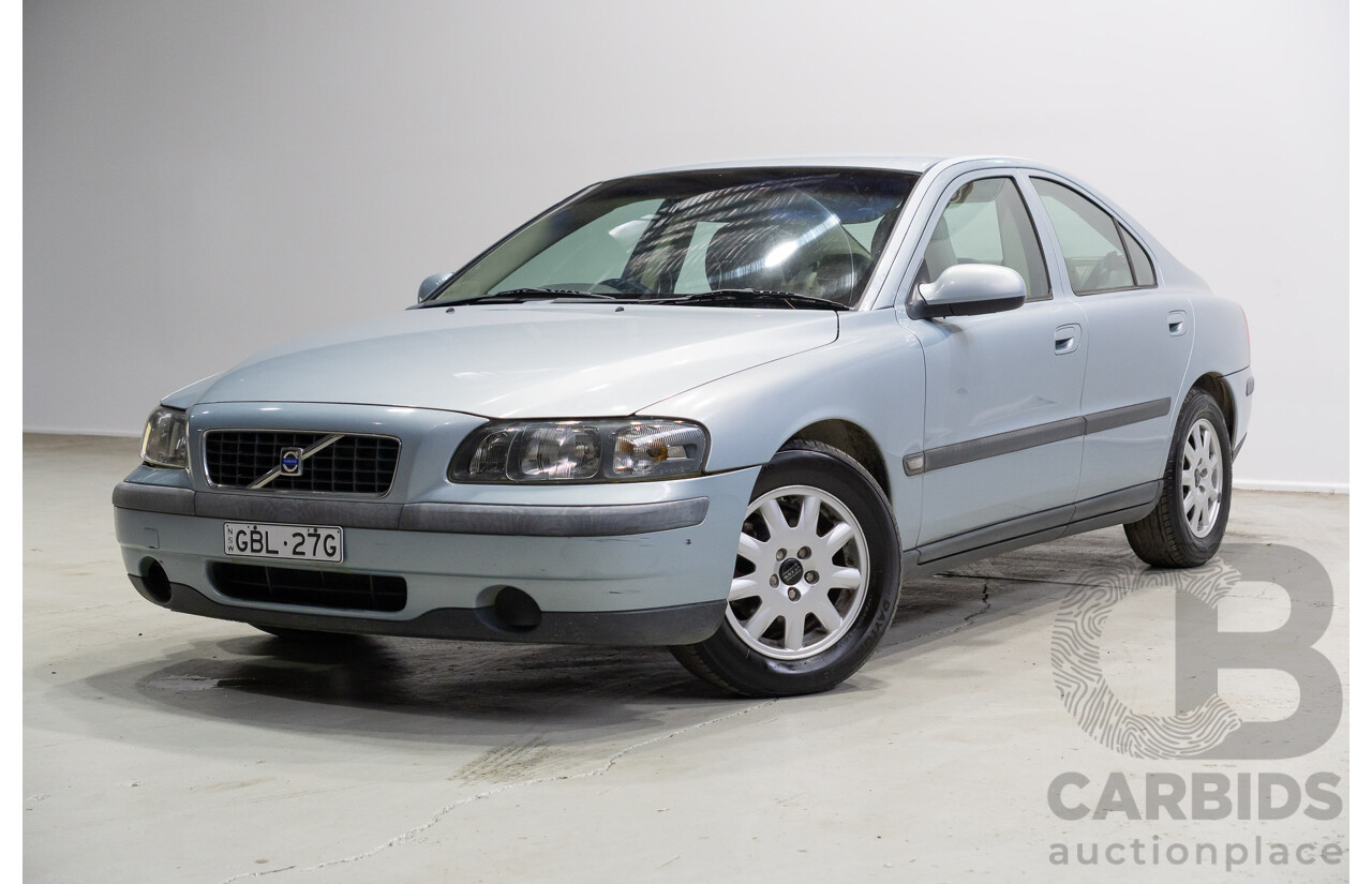 11/2002 Volvo S60 2.4 20v SE 4d Sedan Silver 2.4L