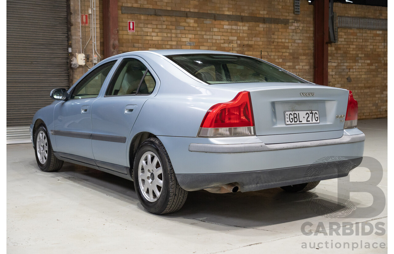 11/2002 Volvo S60 2.4 20v SE 4d Sedan Silver 2.4L