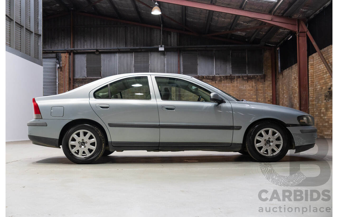 11/2002 Volvo S60 2.4 20v SE 4d Sedan Silver 2.4L