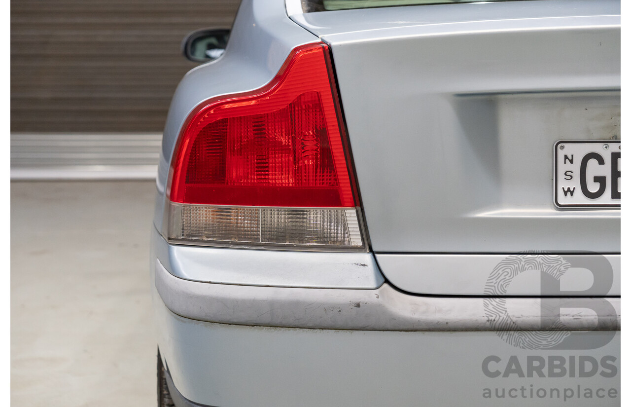 11/2002 Volvo S60 2.4 20v SE 4d Sedan Silver 2.4L