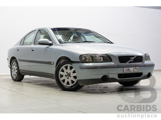 11/2002 Volvo S60 2.4 20v SE 4d Sedan Silver 2.4L