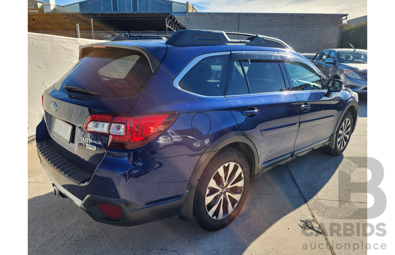 10/2015 Subaru Outback 2.0D Premium AWD MY15 4d Wagon Blue Turbo diesel 2.0L