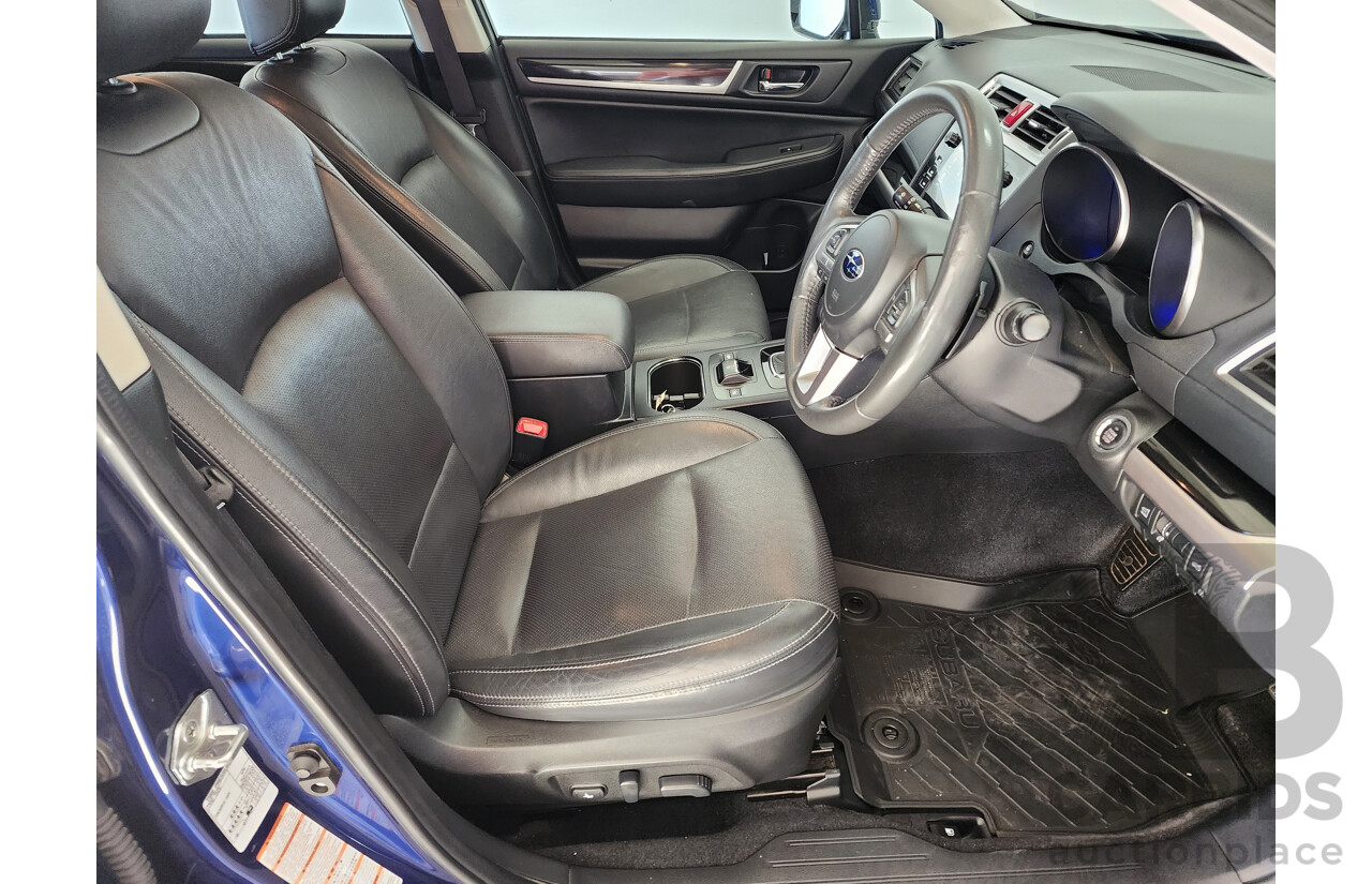 10/2015 Subaru Outback 2.0D Premium AWD MY15 4d Wagon Blue Turbo diesel 2.0L