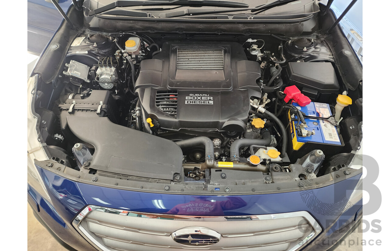 10/2015 Subaru Outback 2.0D Premium AWD MY15 4d Wagon Blue Turbo diesel 2.0L