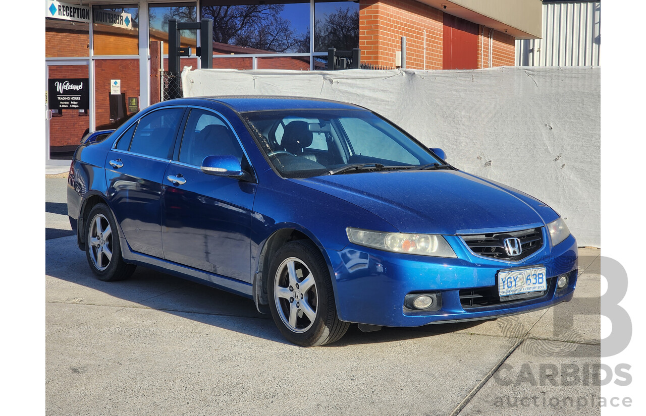 05/2004 Honda Accord EURO 4d Sedan Blue 2.4L
