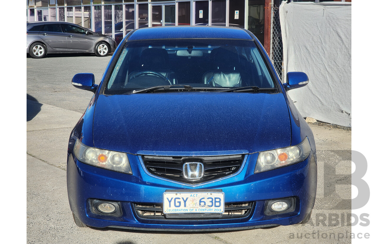 05/2004 Honda Accord EURO 4d Sedan Blue 2.4L