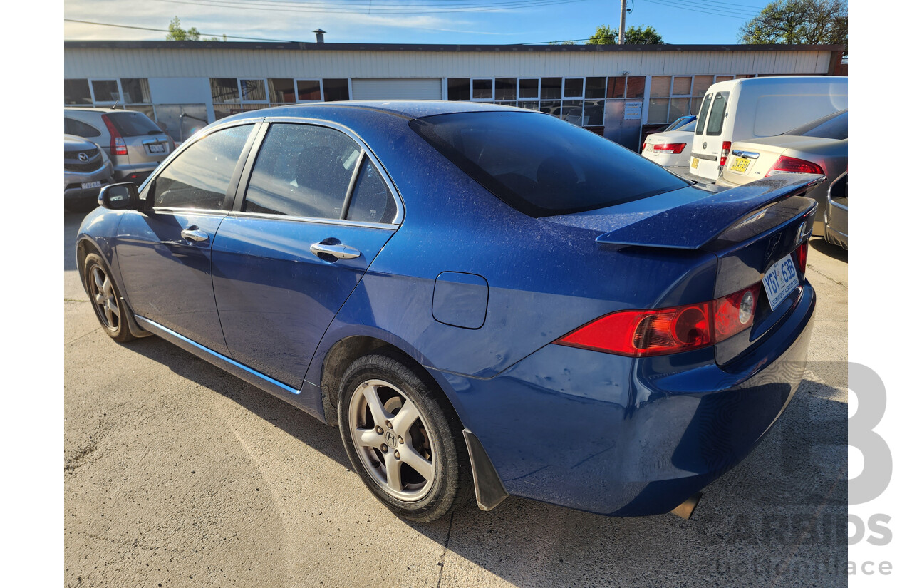 05/2004 Honda Accord EURO 4d Sedan Blue 2.4L