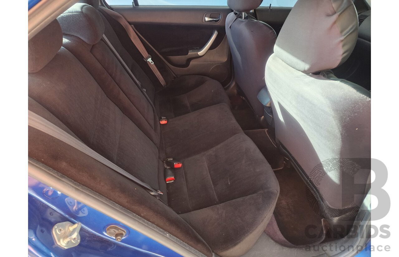 05/2004 Honda Accord EURO 4d Sedan Blue 2.4L