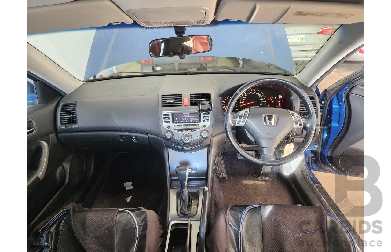 05/2004 Honda Accord EURO 4d Sedan Blue 2.4L
