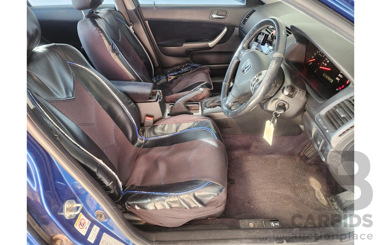 05/2004 Honda Accord EURO 4d Sedan Blue 2.4L