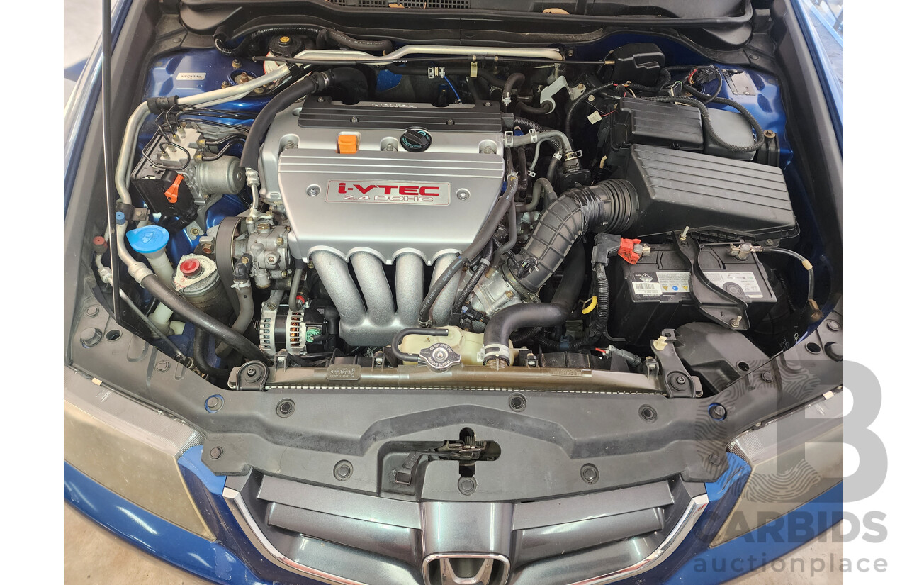 05/2004 Honda Accord EURO 4d Sedan Blue 2.4L