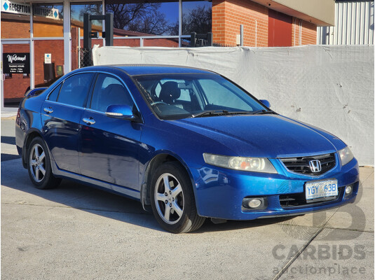05/2004 Honda Accord EURO 4d Sedan Blue 2.4L