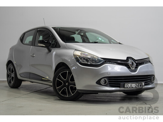 08/2016 Renault Clio Expression X98 5d Hatchback Grey Turbo 1.2L