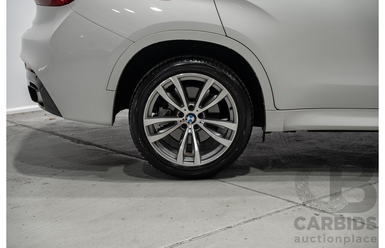 04/2016 Bmw X6 xDrive40d F16 MY16 4d Coupe White Turbo Diesel 3.0L