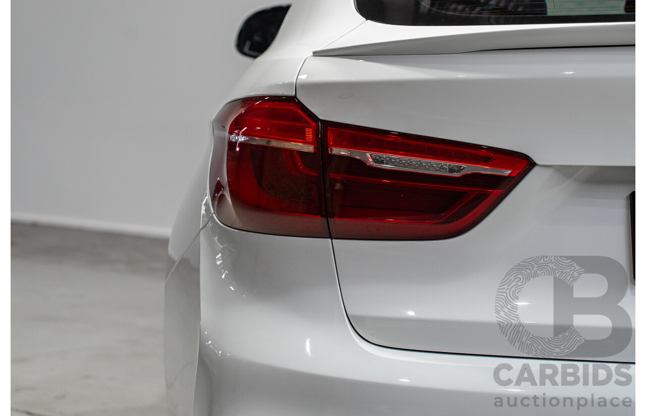 04/2016 Bmw X6 xDrive40d F16 MY16 4d Coupe White Turbo Diesel 3.0L