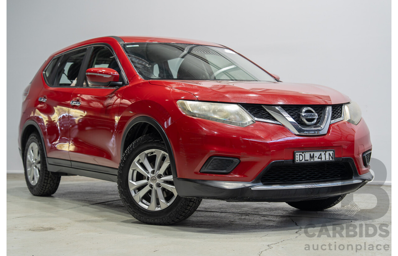 12/2016 Nissan X-Trail ST T32 4d Wagon Red 2.0L