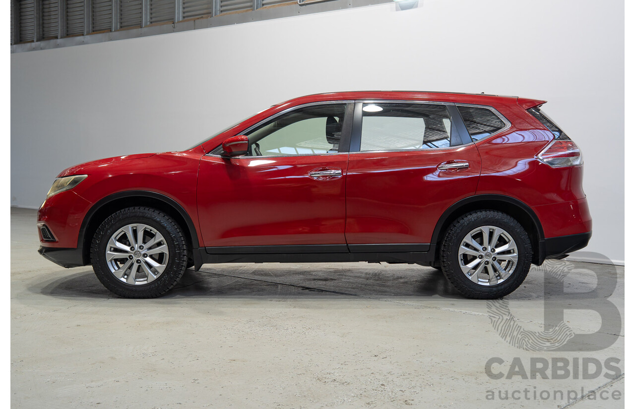 12/2016 Nissan X-Trail ST T32 4d Wagon Red 2.0L