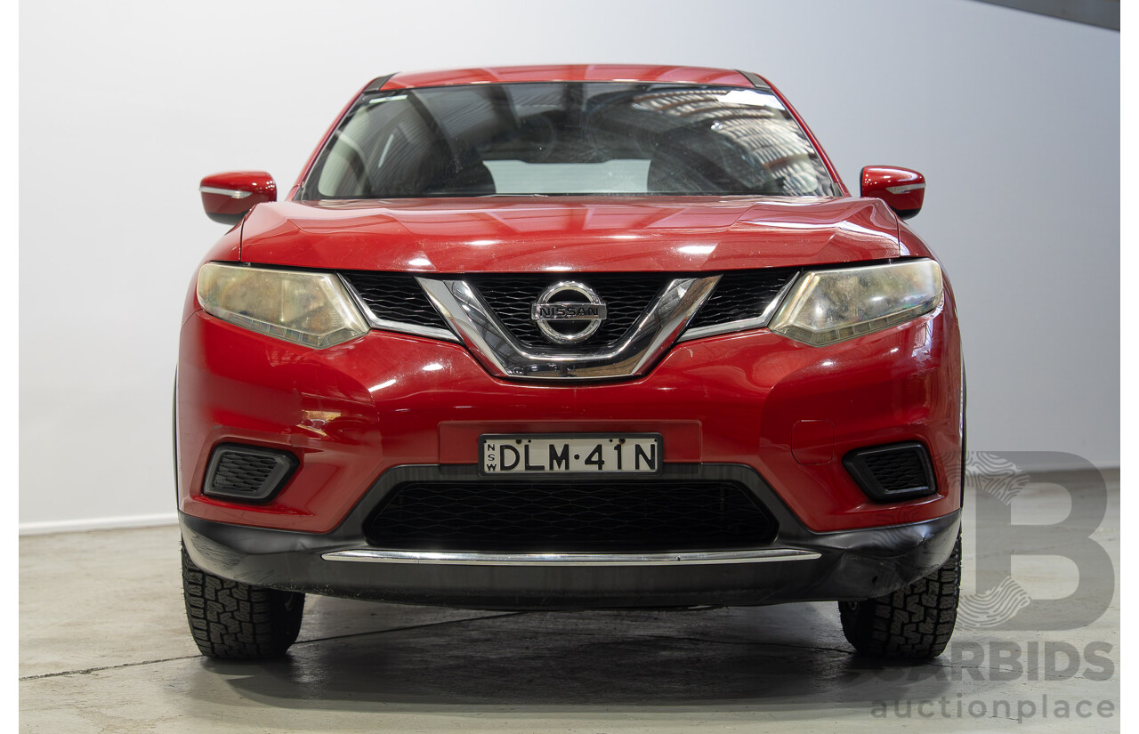 12/2016 Nissan X-Trail ST T32 4d Wagon Red 2.0L