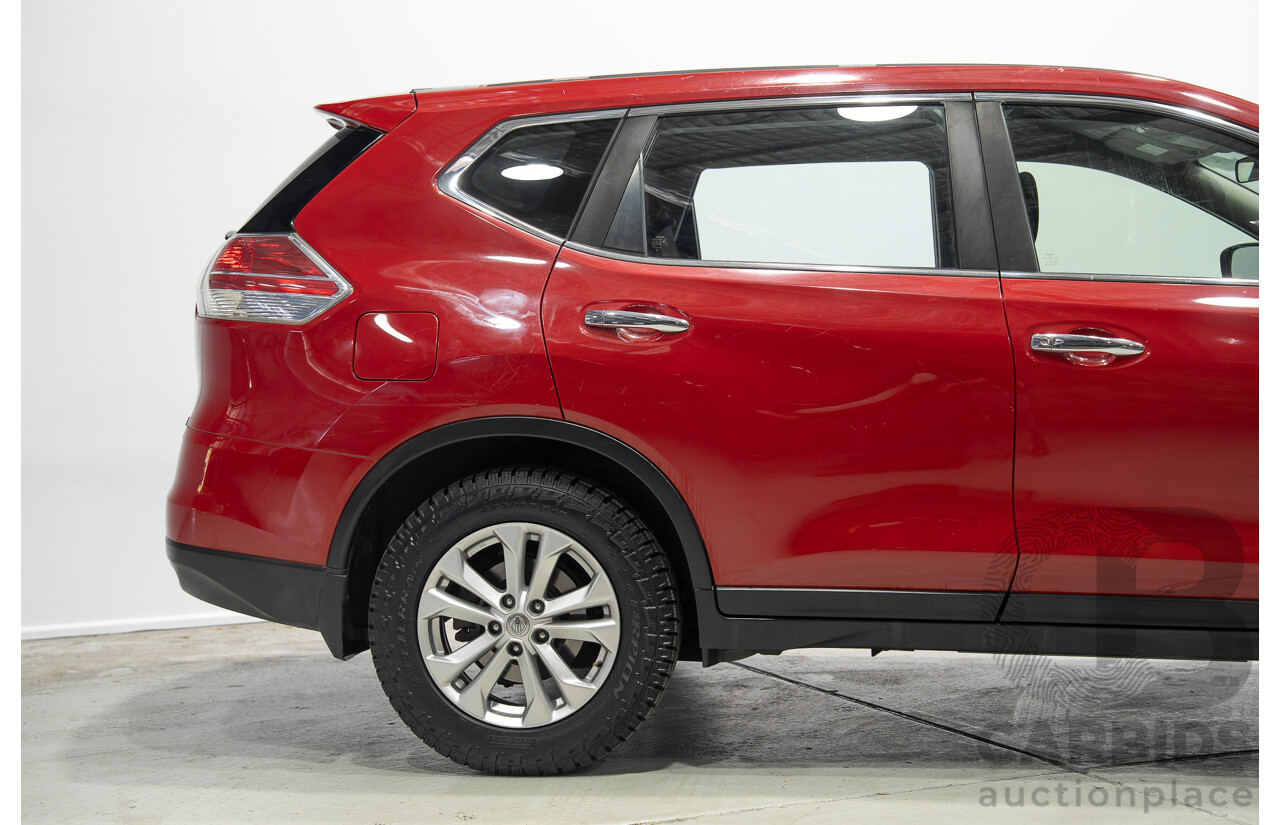 12/2016 Nissan X-Trail ST T32 4d Wagon Red 2.0L