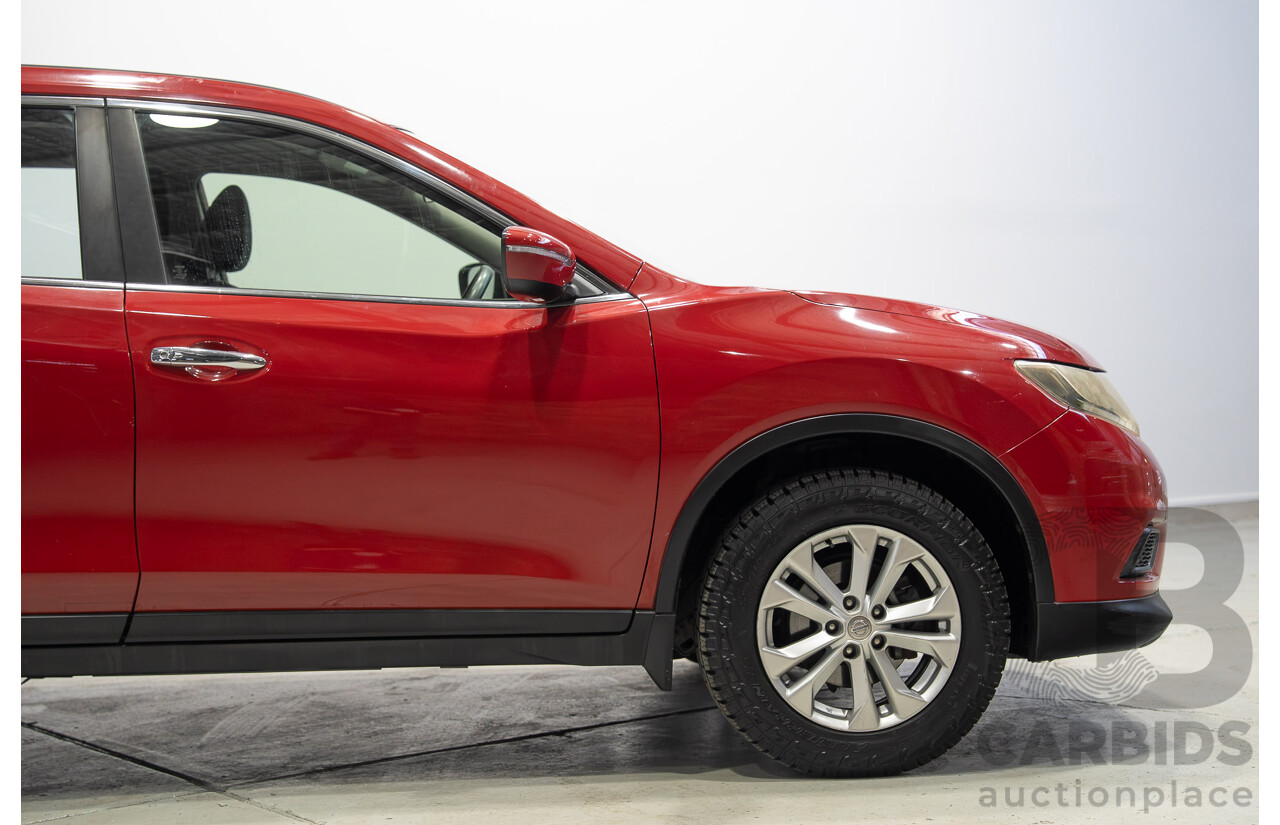 12/2016 Nissan X-Trail ST T32 4d Wagon Red 2.0L
