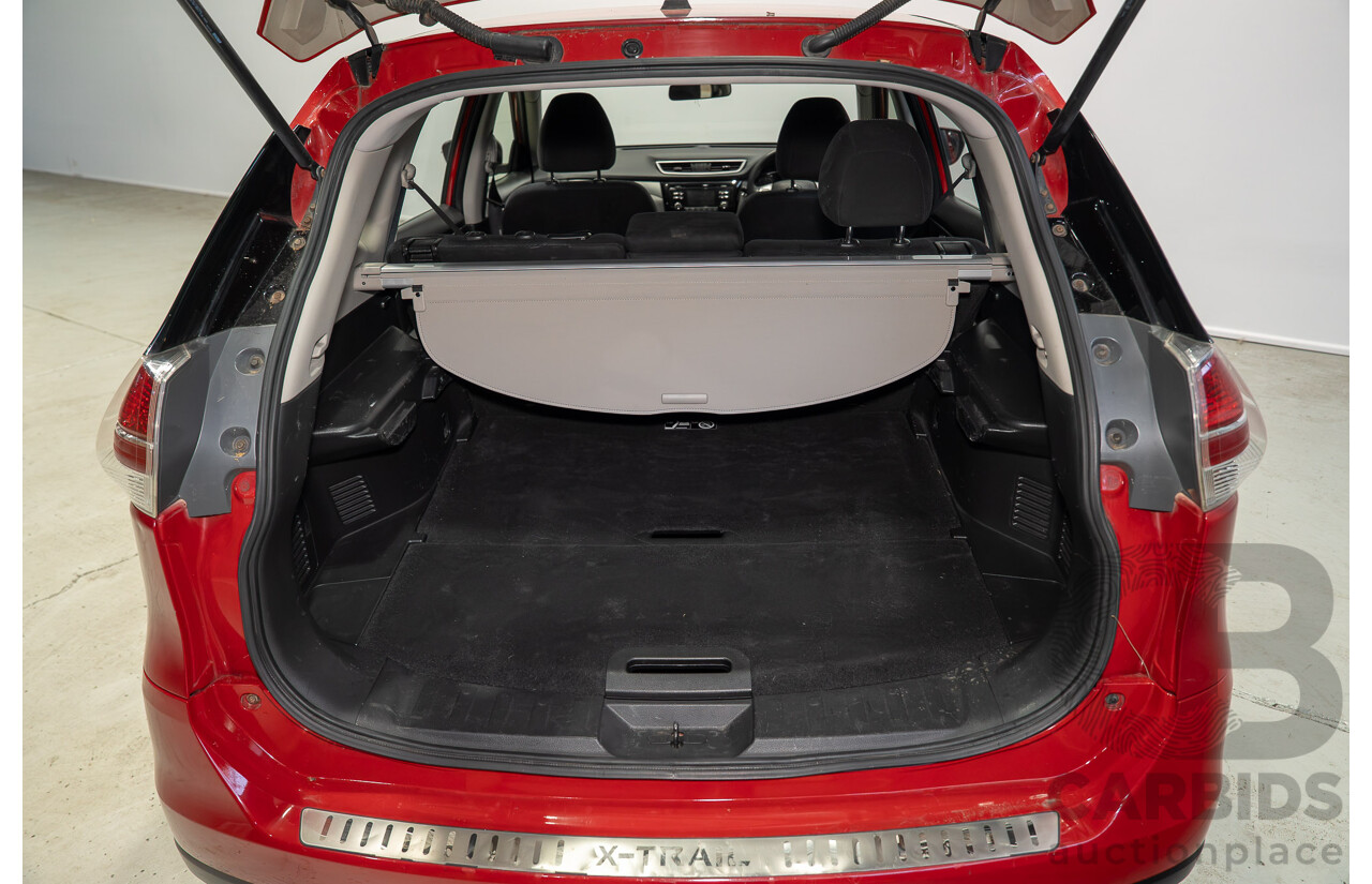 12/2016 Nissan X-Trail ST T32 4d Wagon Red 2.0L