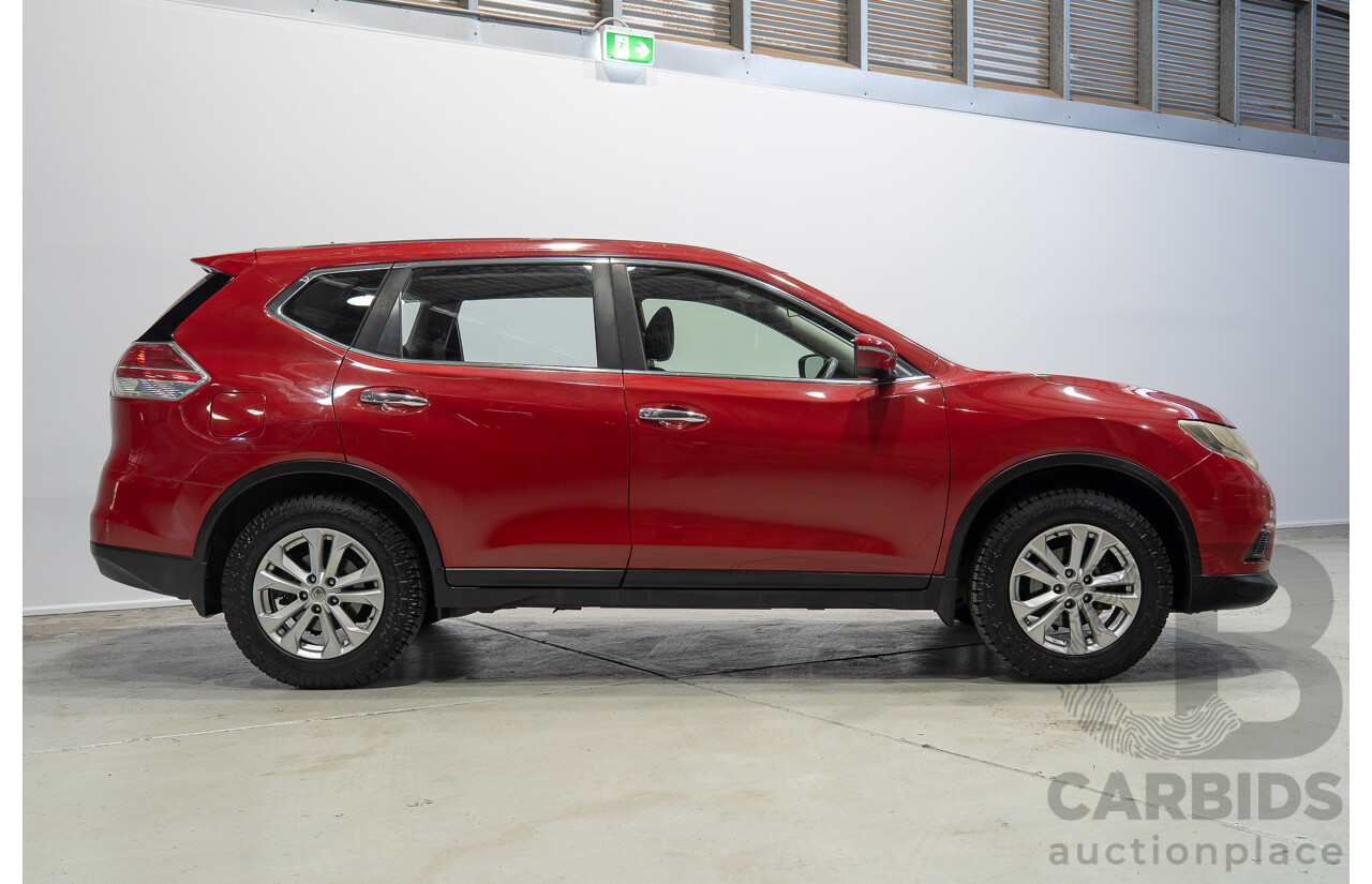 12/2016 Nissan X-Trail ST T32 4d Wagon Red 2.0L