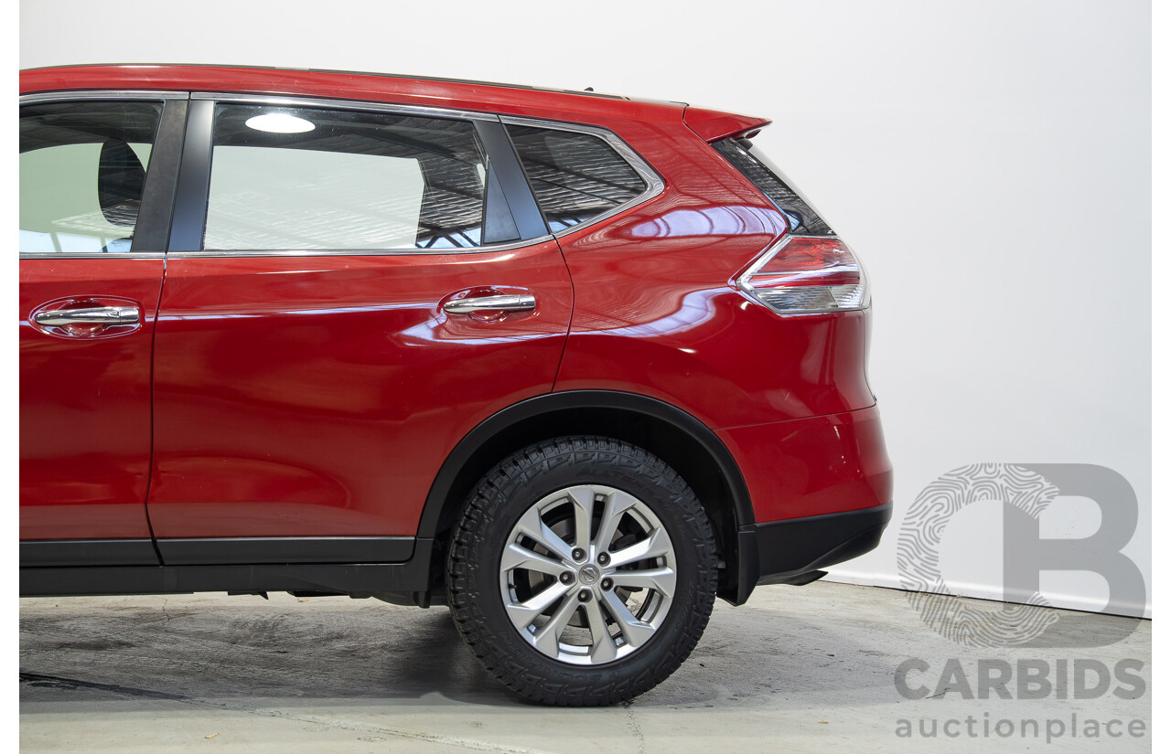 12/2016 Nissan X-Trail ST T32 4d Wagon Red 2.0L