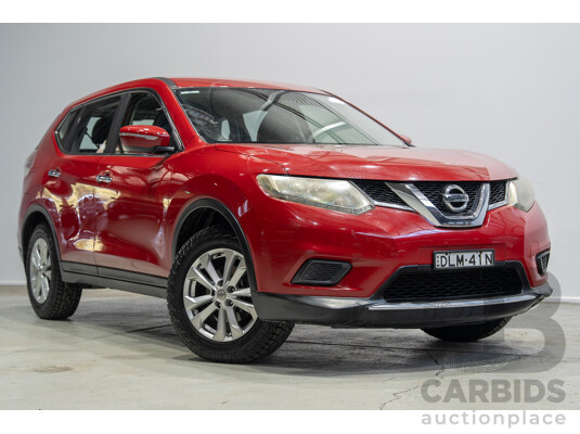 12/2016 Nissan X-Trail ST T32 4d Wagon Red 2.0L