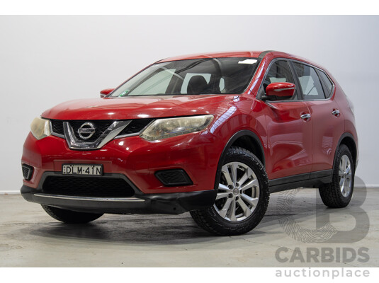 12/2016 Nissan X-Trail ST T32 4d Wagon Red 2.0L