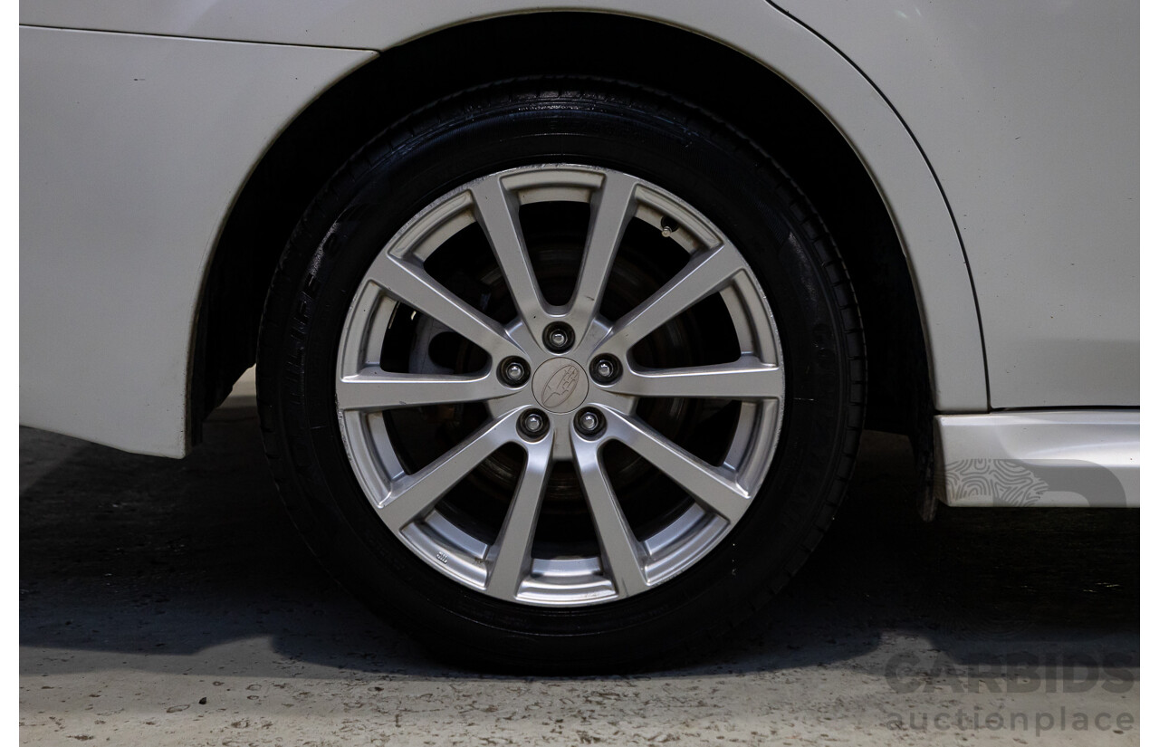 09/2011 Subaru Liberty 2.5i (AWD) MY11 4d Sedan White 2.5L