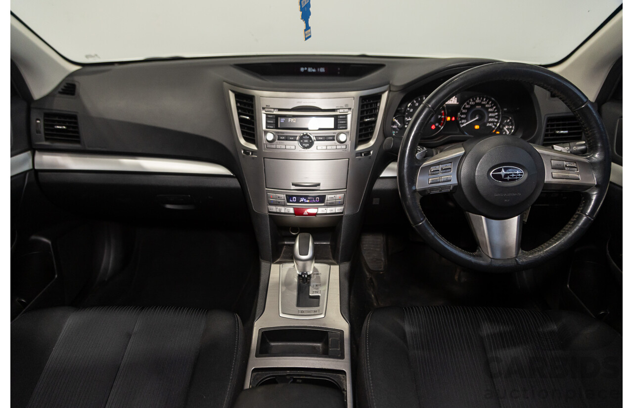 09/2011 Subaru Liberty 2.5i (AWD) MY11 4d Sedan White 2.5L