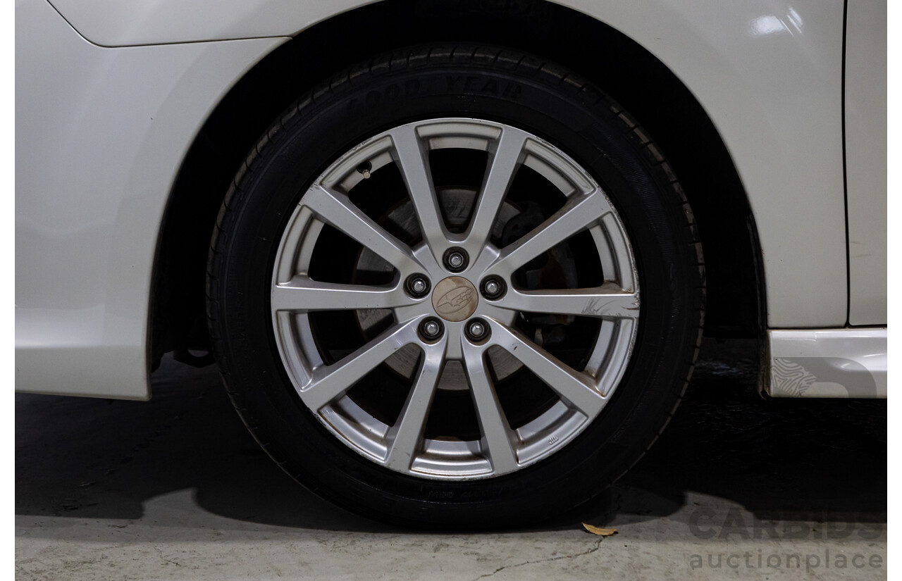 09/2011 Subaru Liberty 2.5i (AWD) MY11 4d Sedan White 2.5L