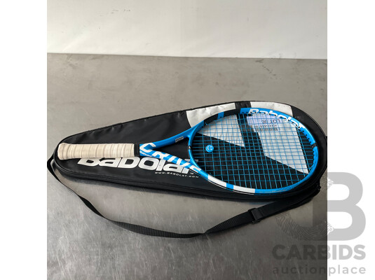 BABOLAT Pure Drive Tennis Racquet & Matching Zippered Case
