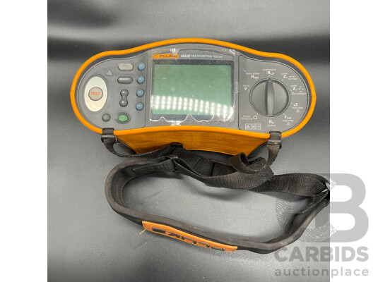 FLUKE Multifunction Installation Tester (1653B) & Test Leads Also Included with Yellow Hard Carrying Case
