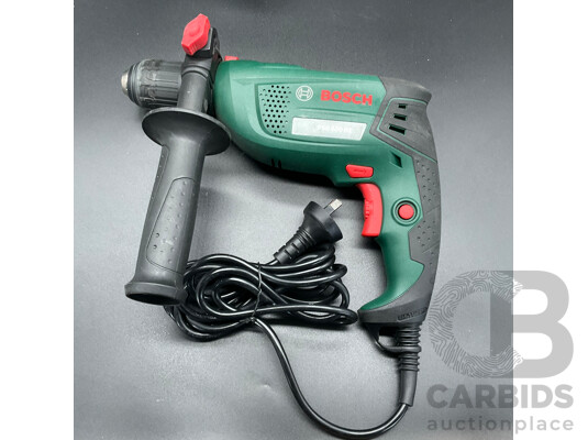Assortment of BOSCH Power Tools with Electrical Testing Equipment & Digital Laser Measures