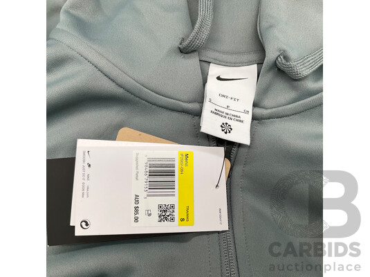 NIKE Hyverse Mens Dri-Fit UV Fleece Full-Zip Hoodie - Lot of 4