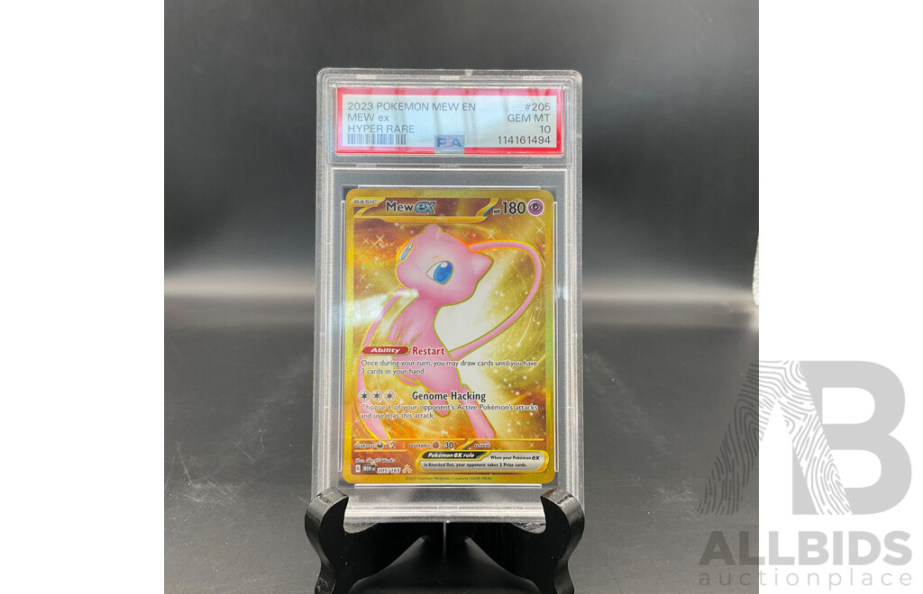 POKEMON GRADED CARDS, MT 10 - Lot of 10