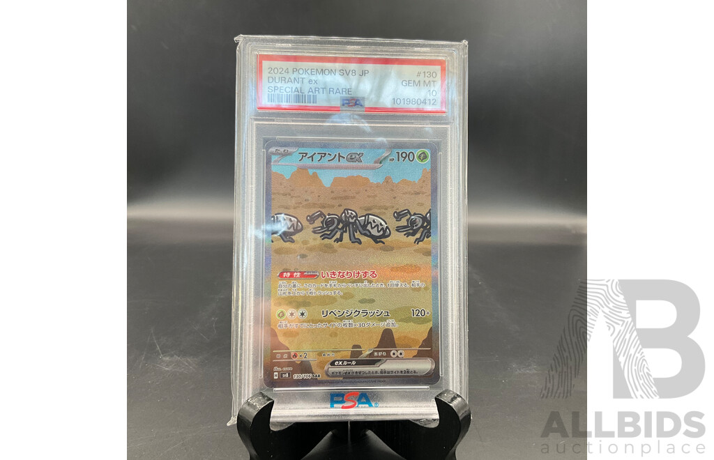 POKEMON GRADED CARDS, MT 10 - Lot of 10