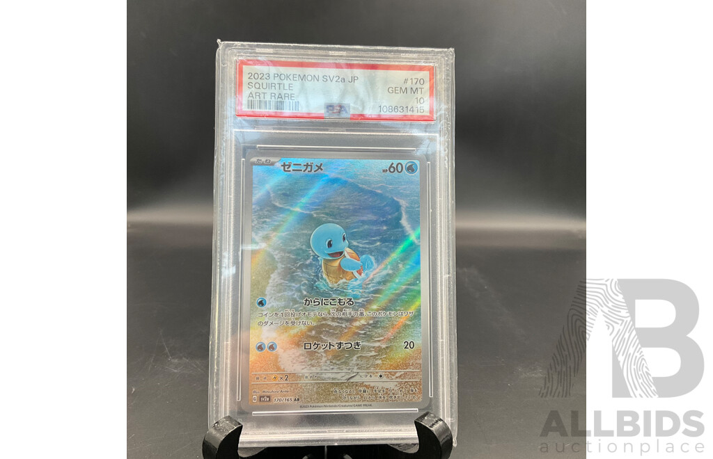 POKEMON GRADED CARDS, MT 10 - Lot of 10