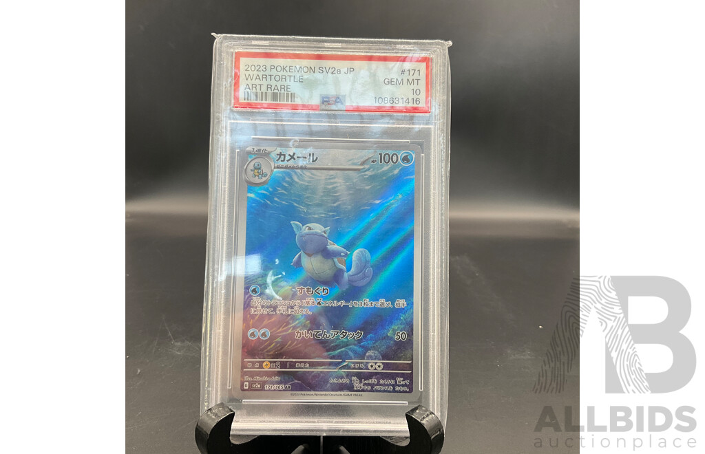 POKEMON GRADED CARDS, MT 10 - Lot of 10