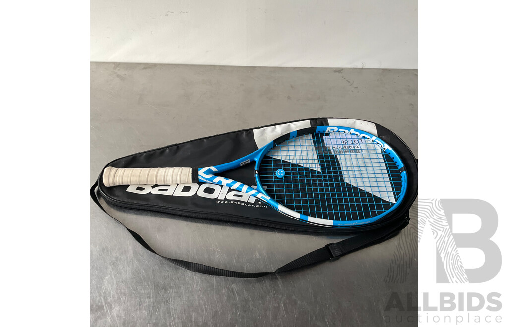 BABOLAT Pure Drive Tennis Racquet & Matching Zippered Case