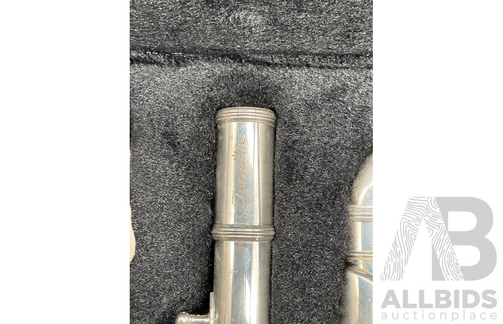Silver-Plated GEMEINHARDT Student Concert Flute with Carry Case