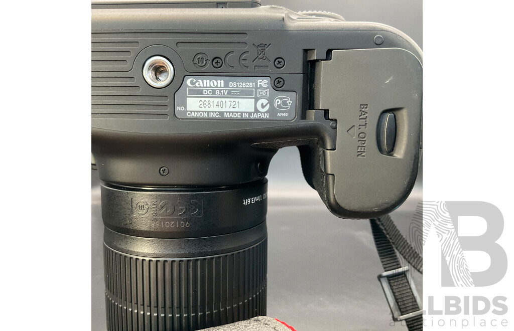 CANON EOS 60D Digital SLR Camera, Canon EF-S 55-250MM