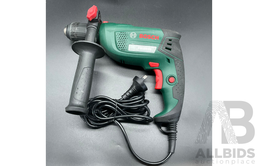 Assortment of BOSCH Power Tools with Electrical Testing Equipment & Digital Laser Measures