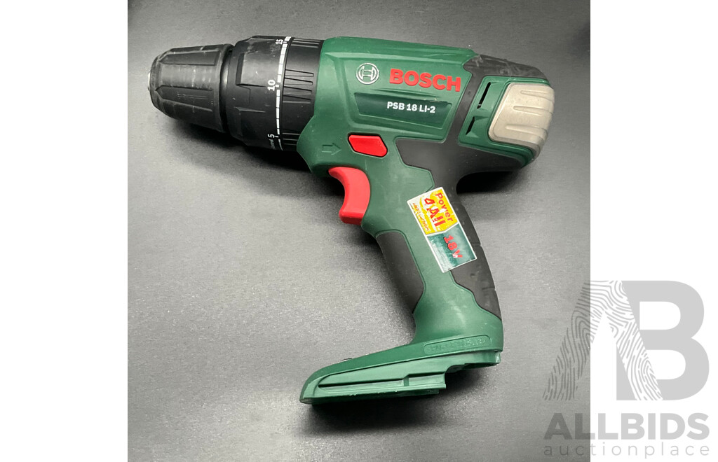 Assortment of BOSCH Power Tools with Electrical Testing Equipment & Digital Laser Measures