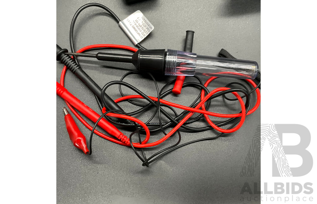Assortment of BOSCH Power Tools with Electrical Testing Equipment & Digital Laser Measures