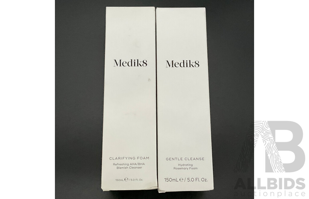 Assortment of MEDIK8 Skincare Products - LOT OF 14